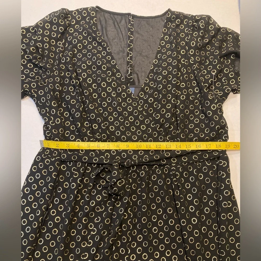 ModCloth Size 1X Luxe at Me Metallic Jumpsuit - Picture 10 of 15